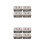 8Pcs Black Plastic Multifunctional Display Boxes for Home and Office 7