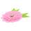 4Sets Stoffen Bloemspelden Set Roze Creatief Kinderen Knutselen 2
