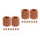 18Pcs Aquarium Ceramic Rings Filter Media Fish Tank Plant Fixed Ring 6
