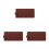 3Pcs PU Protection Sheaths Brown Kitchen Guard 7