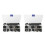 244Pcs Dual Row Ic Socket Solder Type Adapter for Electronic Use 3