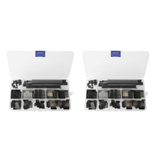 244Pcs Dual Row Ic Socket Solder Type Adapter for Electronic Use 2
