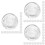 120Pcs Transparent Beaded Chain Crimp Stops for Vertical Blind Repair 8