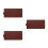3Pcs PU Protection Sheaths Brown Kitchen Guard 4