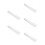 5Pcs Silver Fine Mesh Sieves for Jewelry Making and Gemstone Measuring 10