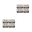 8Pcs Black Plastic Multifunctional Display Boxes for Home and Office 6