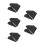 5Pcs Black Oxford Cloth Printer Guard Sleeve Universal Dustproof Cover 4