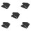 5Pcs Black Oxford Cloth Printer Guard Sleeve Universal Dustproof Cover 8