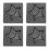 4Pcs Durable Black Graphite Molds for Small Volume Metal Casting 10