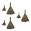6Pcs Traditional Grass Broom Lightweight Handheld Sweeper for Home Use 6