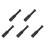 5Pcs Black Wooden Pickle Stick Fermentation Pounder Pestle Tool 9