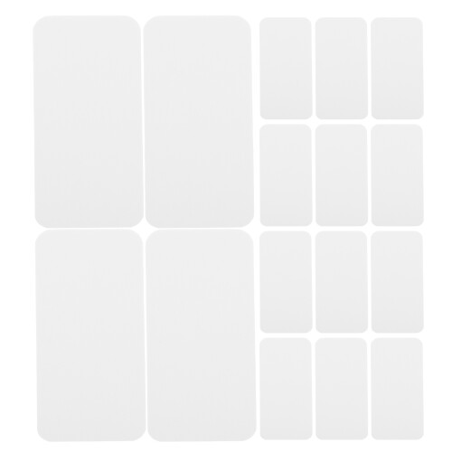 500Pcs Portable White Plastic Bug Display Boards for Entomology Study 1