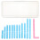 12Pcs Sky-Blue Plastic Math Demonstration Strips for Hands-on Learning 1