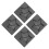 4Pcs Durable Black Graphite Molds for Small Volume Metal Casting 7