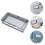 4Pcs Dark Grey Waterproof Socket Covers ABS for Home and Bathroom Use 9