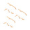 3Pcs Bread Handle Wood Grip Replacement for Artisan Loaf Cutter 7