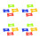 32Pcs Children Dumbbell Set ABS Material Workout Toys Assorted Colors 7