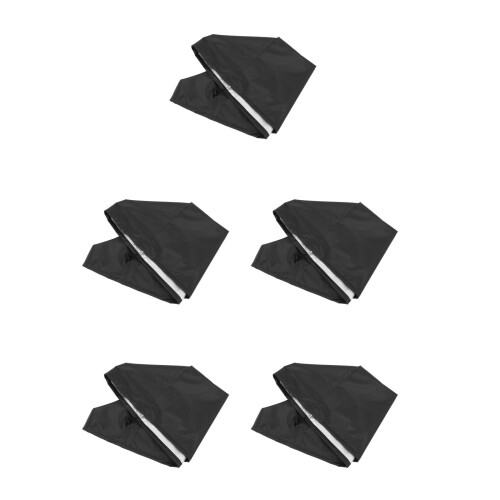 5Pcs Black Oxford Cloth Printer Guard Sleeve Universal Dustproof Cover 2