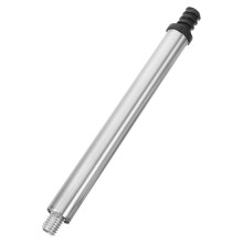 3Pcs Threaded Toilet Brush Rod Stainless Steel Replacement Grip