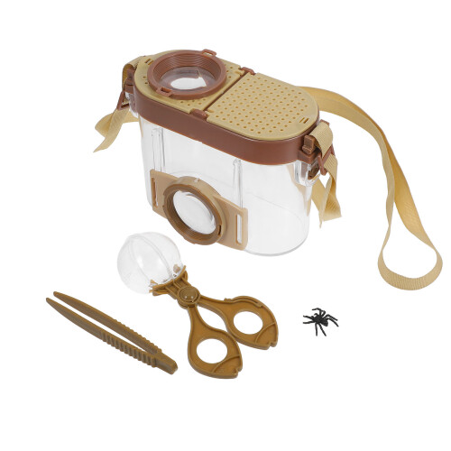 3Pcs Educational Bug Observation Set for Kids with Tweezers in ABS 1