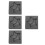 4Pcs Durable Black Graphite Molds for Small Volume Metal Casting 6
