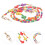 2St Brillenketting Met Bamboe Kralen Vrouwen Multi 10