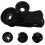 2Ensembles Kit Lentilles Téléphone Macro Noir Clip Polyvalent 10