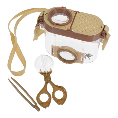 3Pcs Educational Bug Observation Set for Kids with Tweezers in ABS 2