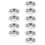 10Pcs Middle Eastern Style Charcoal Burner for Incense and Home Decor 5