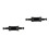 2Sets Black Square Taper Bottom Bracket Bicycle Upgrade Parts Home Use 7