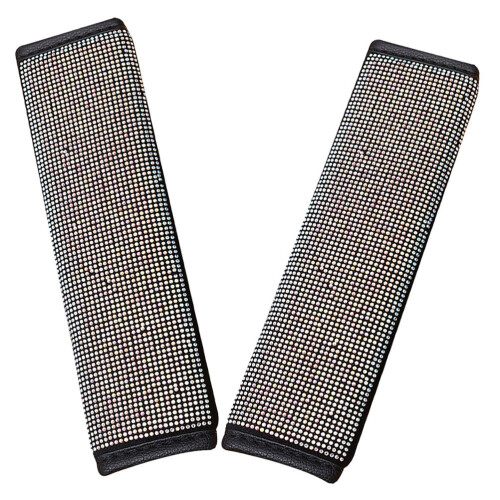 6Pcs Multi Color Rhinestone Shift Knob Covers Bling Car Interior Decor 1