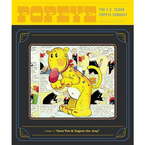 Popeye Volume 4 by E.C. Segar Paperback Book