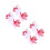 8Paren Bloedige Cosplay Handschoenen Knitted Horror Accessoire 8