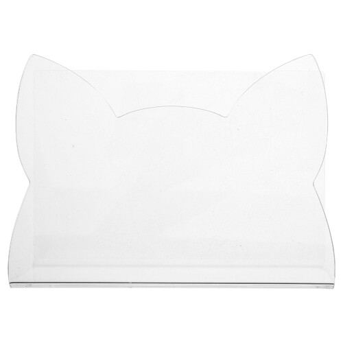 4Stk Transparenter Acryl Mail Organizer Katzenform Für Brief Und
