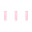 3Stk Aufbewahrungstube, Staubdicht, Kunststoff, Pink 9