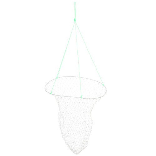 2Stk Tragbares Klapp-Fischernetz Multicolor Mit Robustem Handwurfsack 1