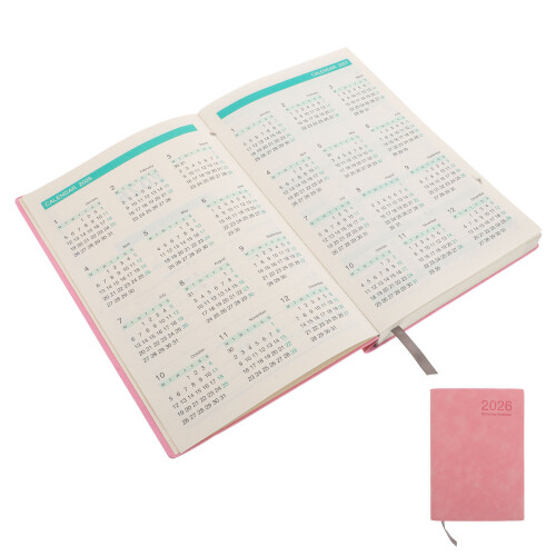 3Stk Kompakter Pinker 2026 Kalender Planer Für Und Studium 1