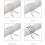 8Stk Stylische Sonnenbrillenhalter Metallkette Strap 3