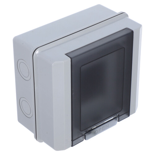 2Sets IP65 ABS Verteilerbox Grau 5- Stromschutz Outdoor Indoor 1