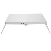4Stk Kompakter Faltbarer Aluminium Camping Silber Outdoor