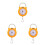 3Pièces Balance Mini À Ressort Portable Pour Sac Et 5