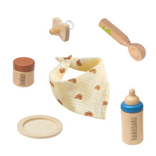 4Sets Mehrfarbiges Holz Flaschenspielset Für Und Lernspaß