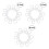 3Pièces Clips De Bébé Silicone Anneaux Fixation Facile 4