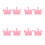 4Pièces Kit Ongles Silicone Rose Support Doigts Brosse Poudre 4