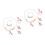 2Ensembles Bijoux Licorne Fille Collier Bracelet 3