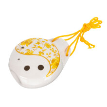 2Pièces Ocarina 6 Trous En Céramique Pour Pratique