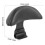 2Pièces Repose- Noir En Cuir Mousse Ergonomique Confortable 10