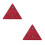2Pièces Triangles De Routière Rouge En Plastique Résistant 6