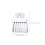 4Pièces Clip Durable Acier Cage Apicole Usage 2