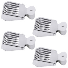 4Pièces Clip Durable Acier Cage Apicole Usage